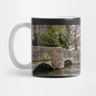 Sheepwash Bridge over the River Wye, Ashford in the Water, Derbyshire Mug